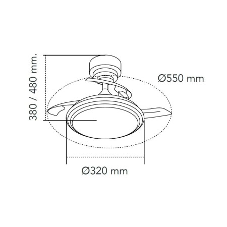 Manila Mini Ventilador