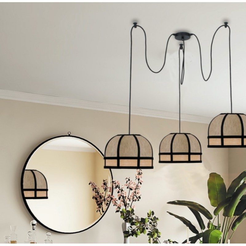 Pantalla Colgante Tela