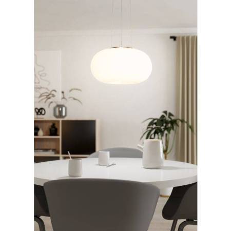 Colgante Mónica ; cristal ; led reemplazable