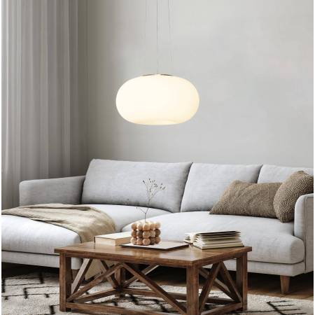 Colgante Mónica ; cristal ; led reemplazable