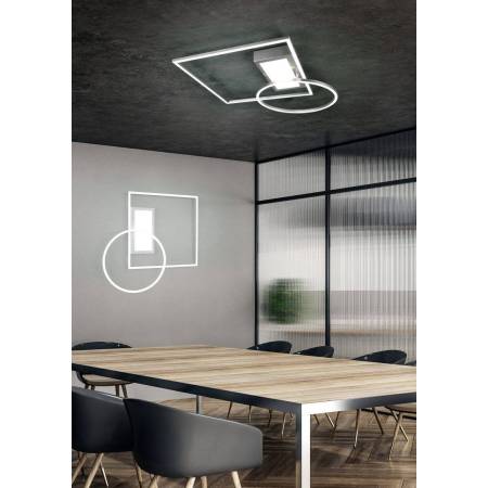 Plafon Downey ; Alda Iluminacion; Tienda Lamparas Barcelona;Led