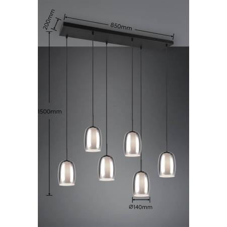 Lámpara Colgante Barret ; Tienda lámparas Barcelona : Alda Iluminación ;