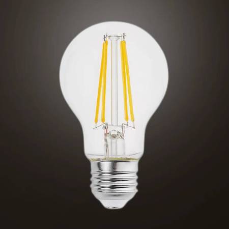 Bombilla Filamento 8W Transparente E-27