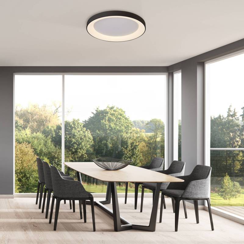 Plafon Niseko Negro Alda Iluminacion