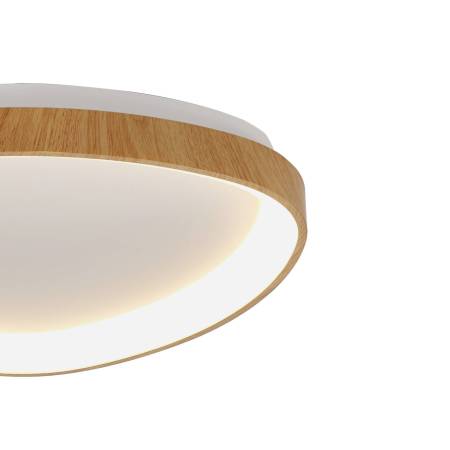 Plafon Triangular Niseko Madera Alda Iluminacion
