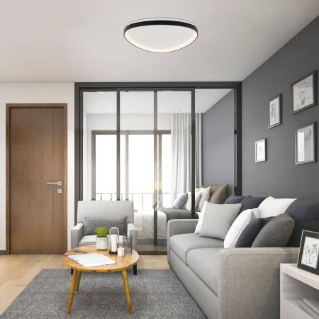 Plafon Niseko Triangular Negro