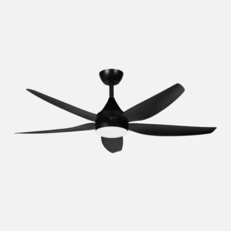 Ventilador 5 aspas Negro Elda Alda Iluminacion