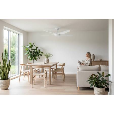 Ventilador Blanco Altea Alda Iluminacion