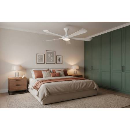 Ventilador Blanco Vinaros Alda Iluminacion