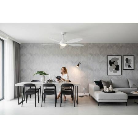 Ventilador Blanco Tobarra Alda Iluminacion