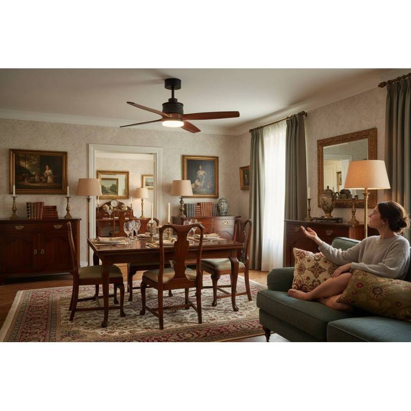 Ventilador-Tienda Lamparas Barcelona-Alda Iluminacion