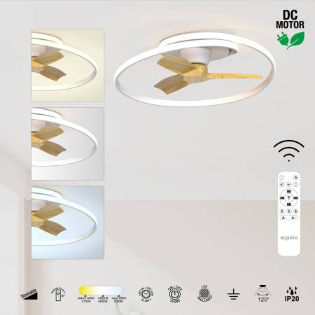 Ocean Ventilador Alda Iluminacion