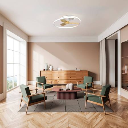 Ocean Ventilador Alda Iluminacion