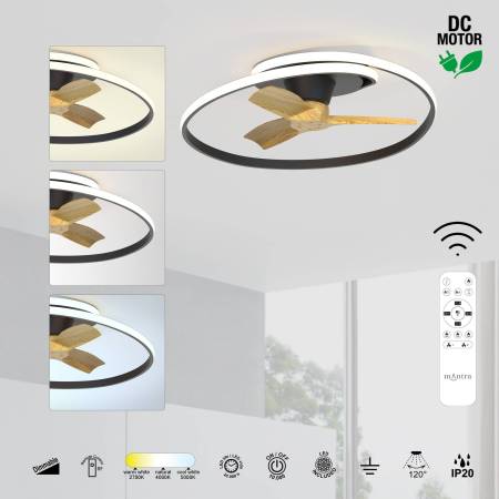 Ocean Ventilador; Tienda Lamparas Barcelona; Alda Iluminacion