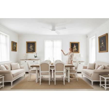 Ventilador Blanco Paterna Alda Iluminacion