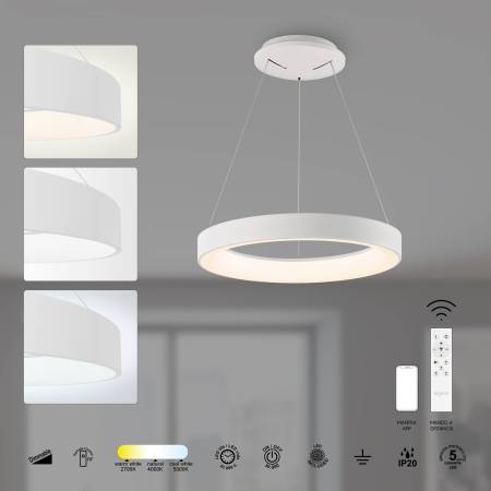 Lampara Niseko Blanca ; Tienda Lamparas Barcelona; Alda Iluminacion