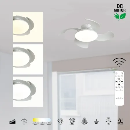 Ventilador Aloha Alda Iluminacion