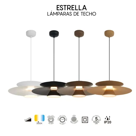 Lampara Estrella Alda Iluminacion