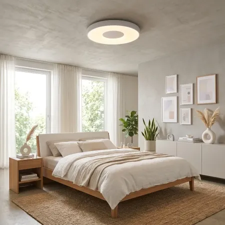 Ambiente Dormitorio coin Plafon Coin blanco